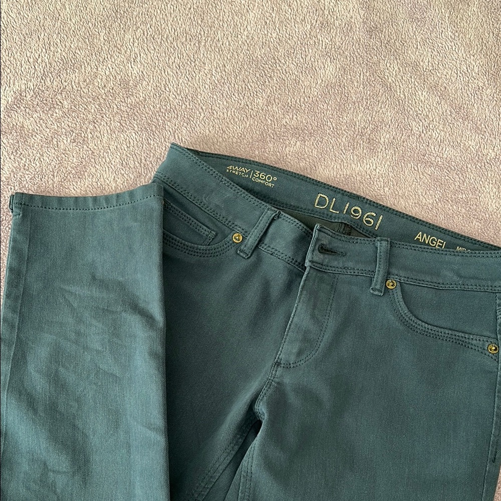 DL1961 Angel Jeans in Deep Teal